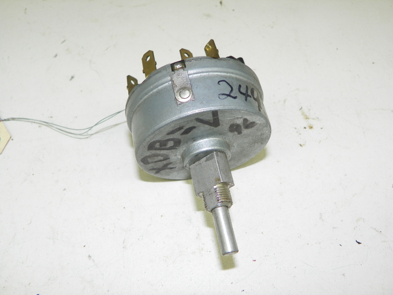 Mopar 2497802 Wiper Switch for 1965 Dodge Plymouth restoration. NOS out of original box. - Image 3