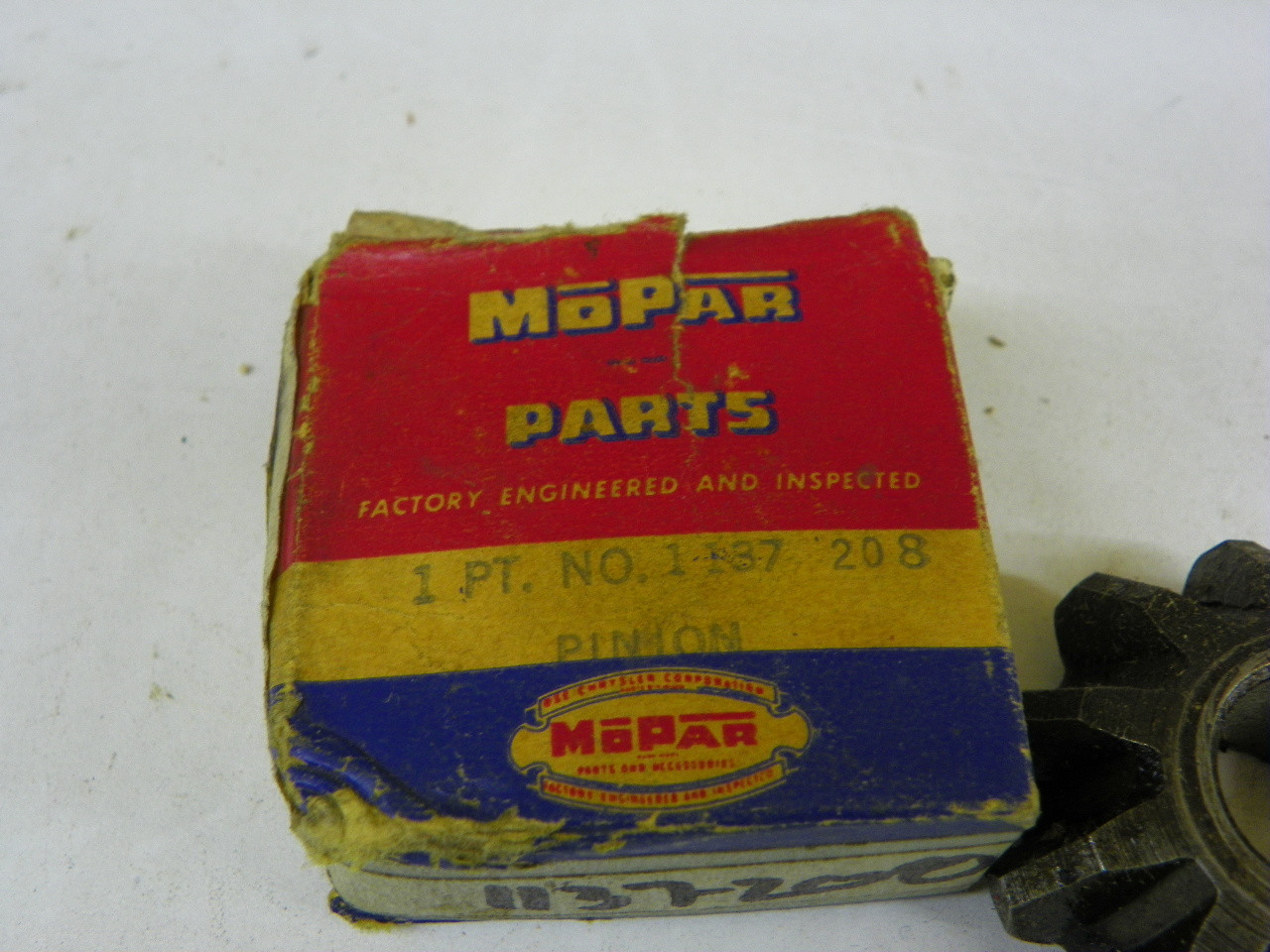 Mopar 1137208 Differential Pinion Gear for 1949-52 Chrysler Dodge Plymouth restoration. - Image 3