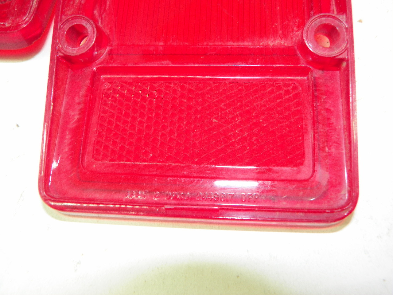 Chrysler 2449817 Tail Light Lens for 1964 Dodge and Chrysler restoration. - Image 7