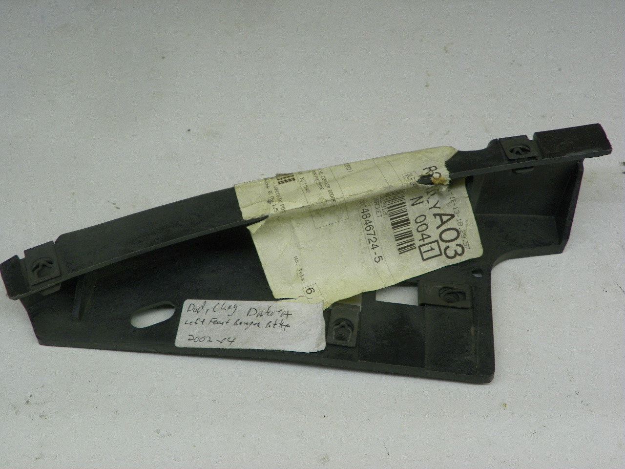 Mopar 4846724 Left Front Bumper Bracket for 2002-2004 Dodge Dakota restoration. - Image 1