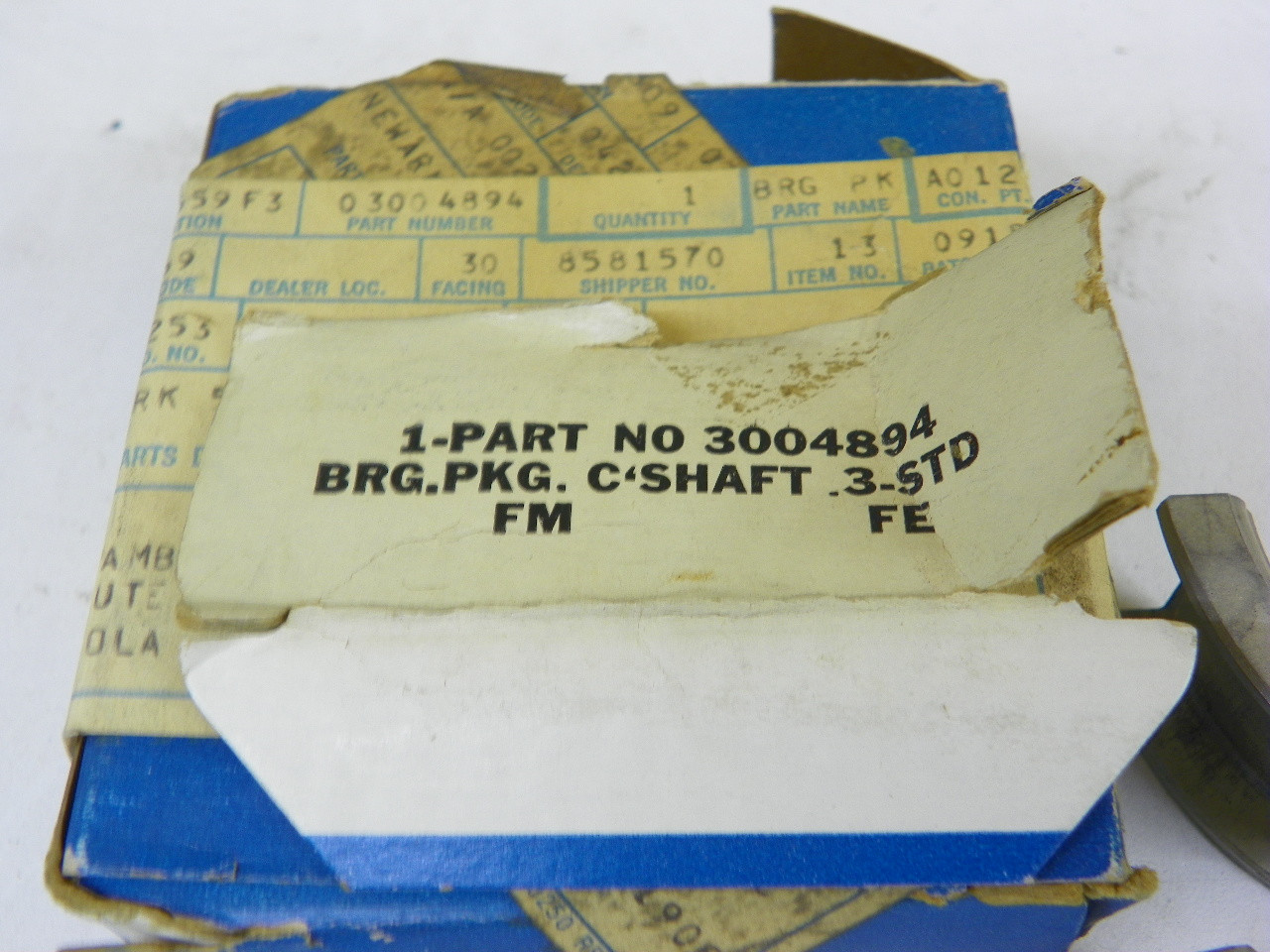 Chrysler 3004894 Main Bearing Set for restoration - Image 2