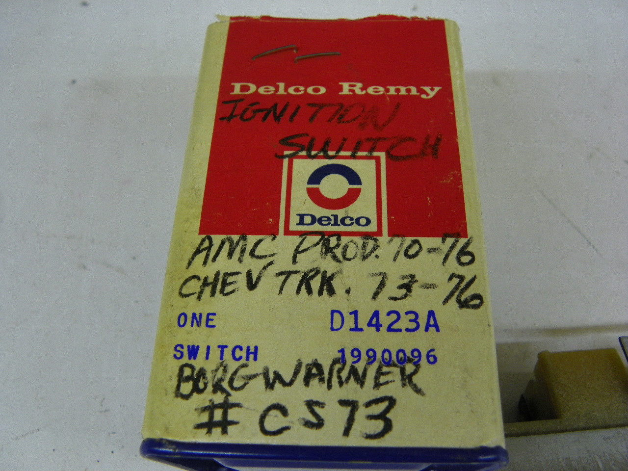 Delco Remy D1423A Ignition Switch for 1970-76 AMC and 1973-76 Chevy Truck restoration - Image 2