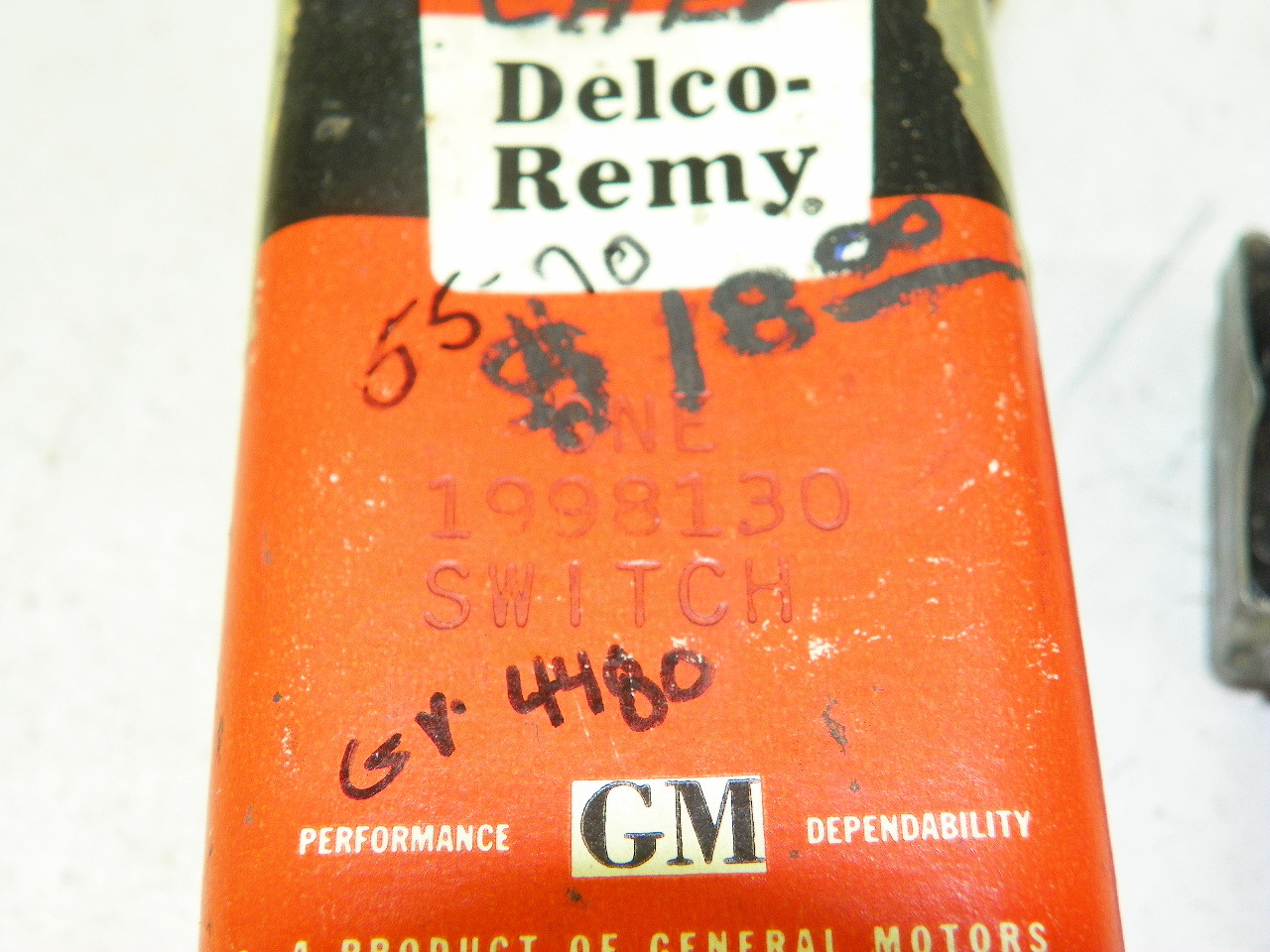 Delco-Remy 1998130 Overdrive Switch for 1955-1957 Chevy restoration. - Image 2