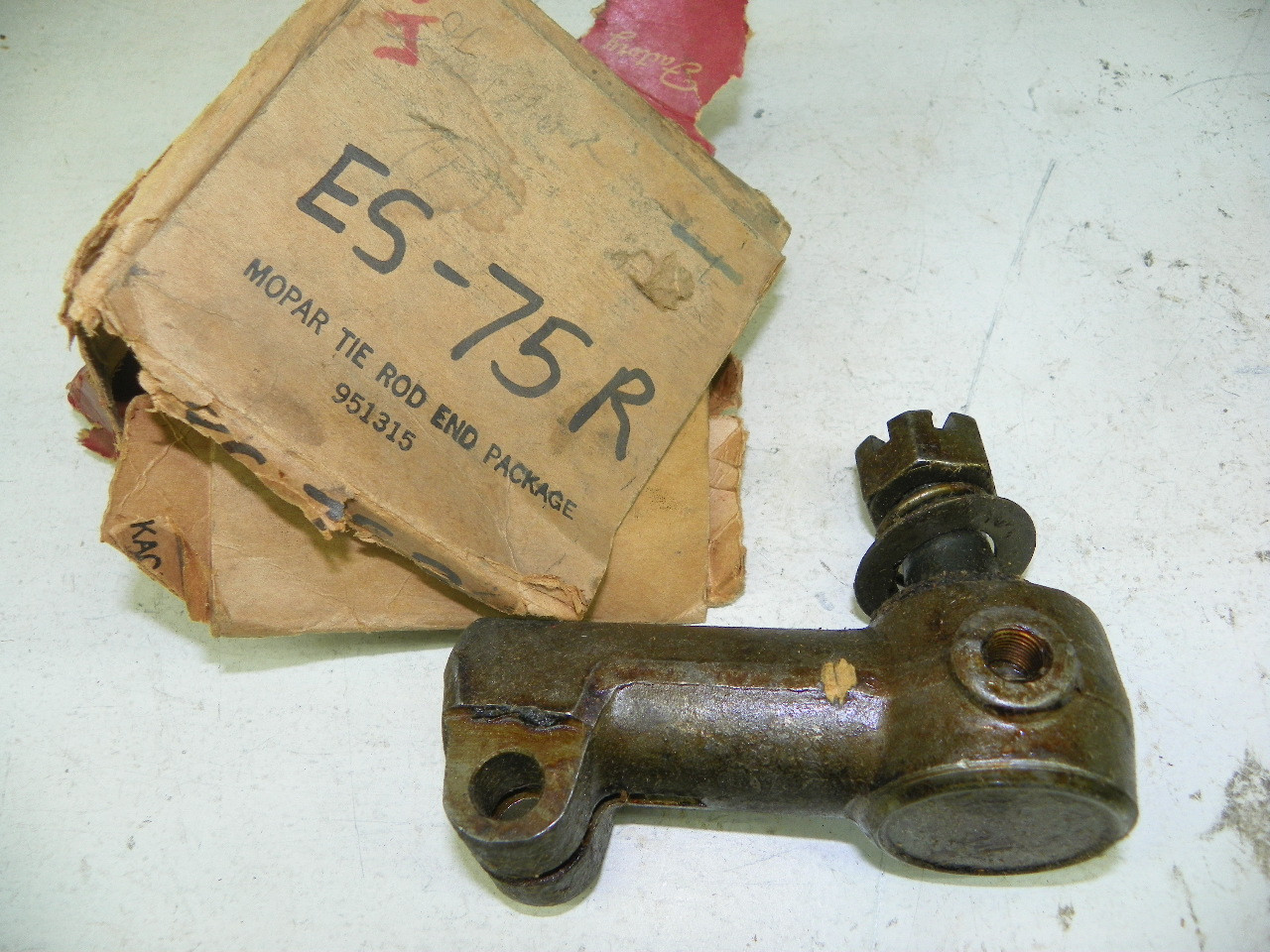 Mopar 951315 Tie Rod End for Dodge Truck WC WM300 M37 restoration. - Image 1