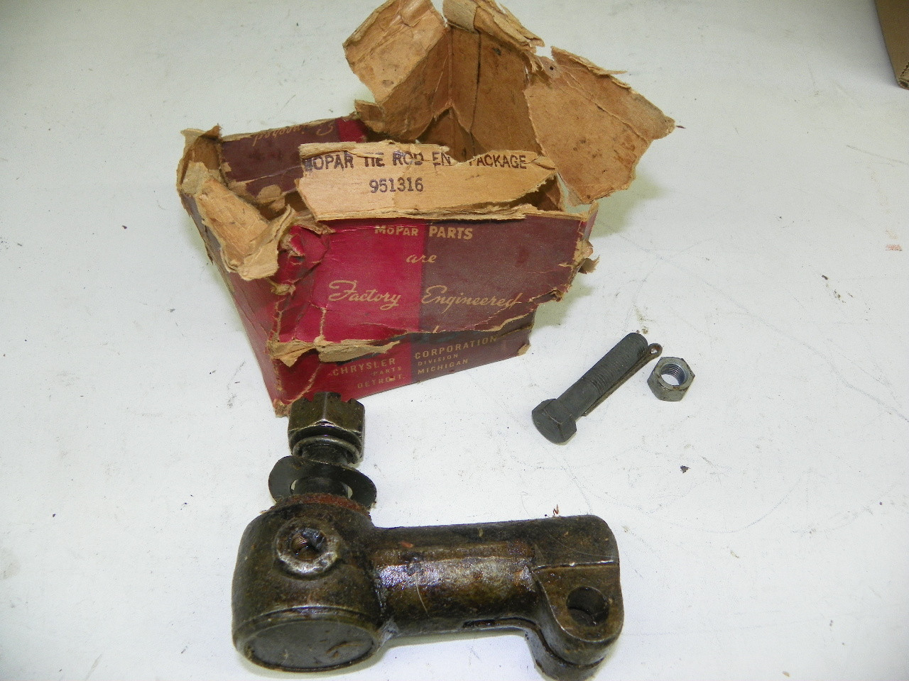 Mopar 951316 Tie Rod End for 1946-1949 Dodge Trucks restoration. - Image 1
