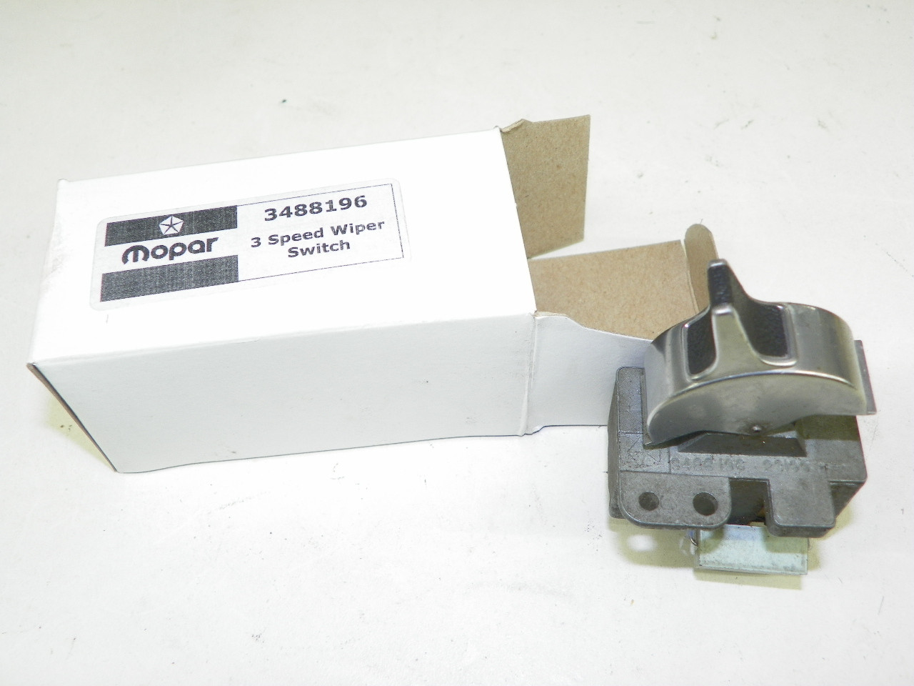 Mopar 3488196 Wiper Switch for 1971-1973 Chrysler Dodge Plymouth restoration. - Image 1