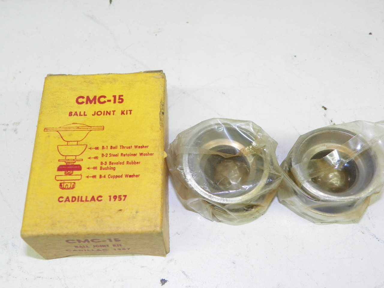 CMC CMC-15 Ball Joint Kit for 1957 Cadillac restoration. - Image 1