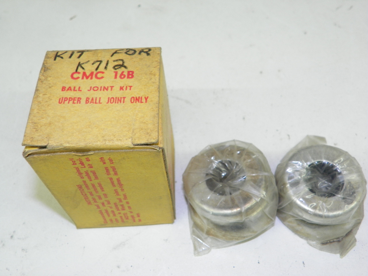 CMC 16B Upper Ball Joint Kit for Dodge Plymouth Chrysler De Soto restoration. - Image 1