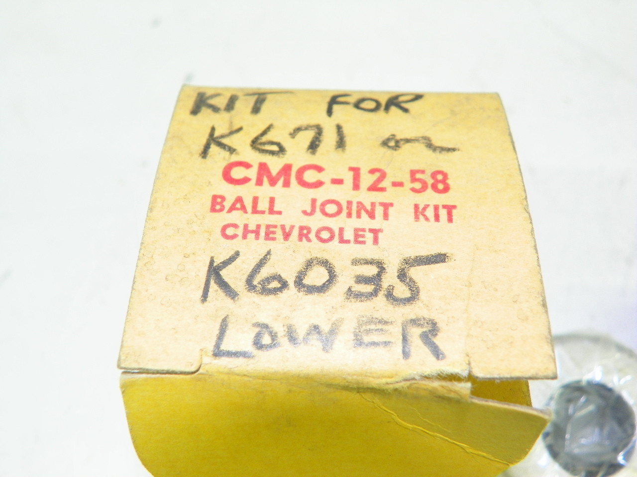 CMC CMC-12-58 Lower Ball Joint Kit for Impala Bel Air restoration. - Image 2