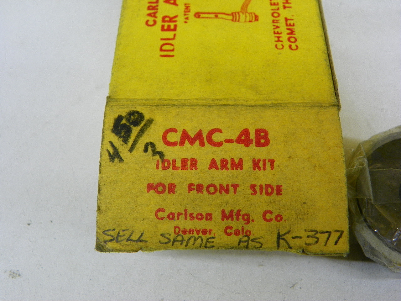 Carlson CMC-4B Idler Arm Kit for Chevrolet Falcon Comet Thunderbird restoration. - Image 2