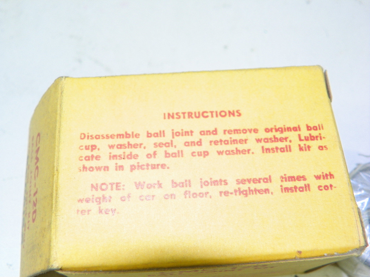 Carlson CMC-12D Ball Joint Kit for Falcon and Comet restoration. - Image 4