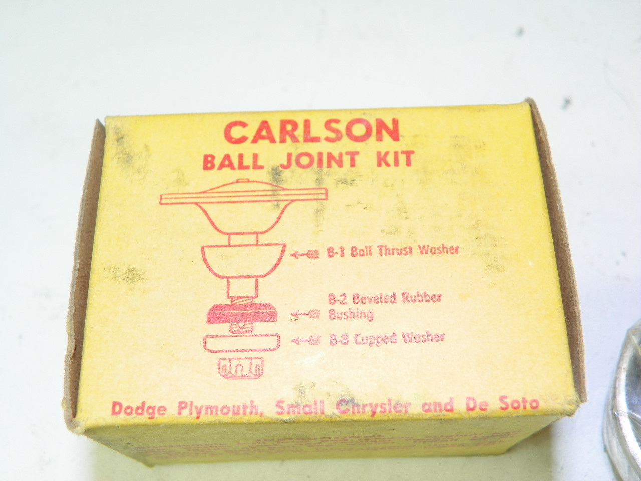Carlson CMC-16 Ball Joint Kit for Dodge Plymouth Chrysler De Soto restoration - Image 3