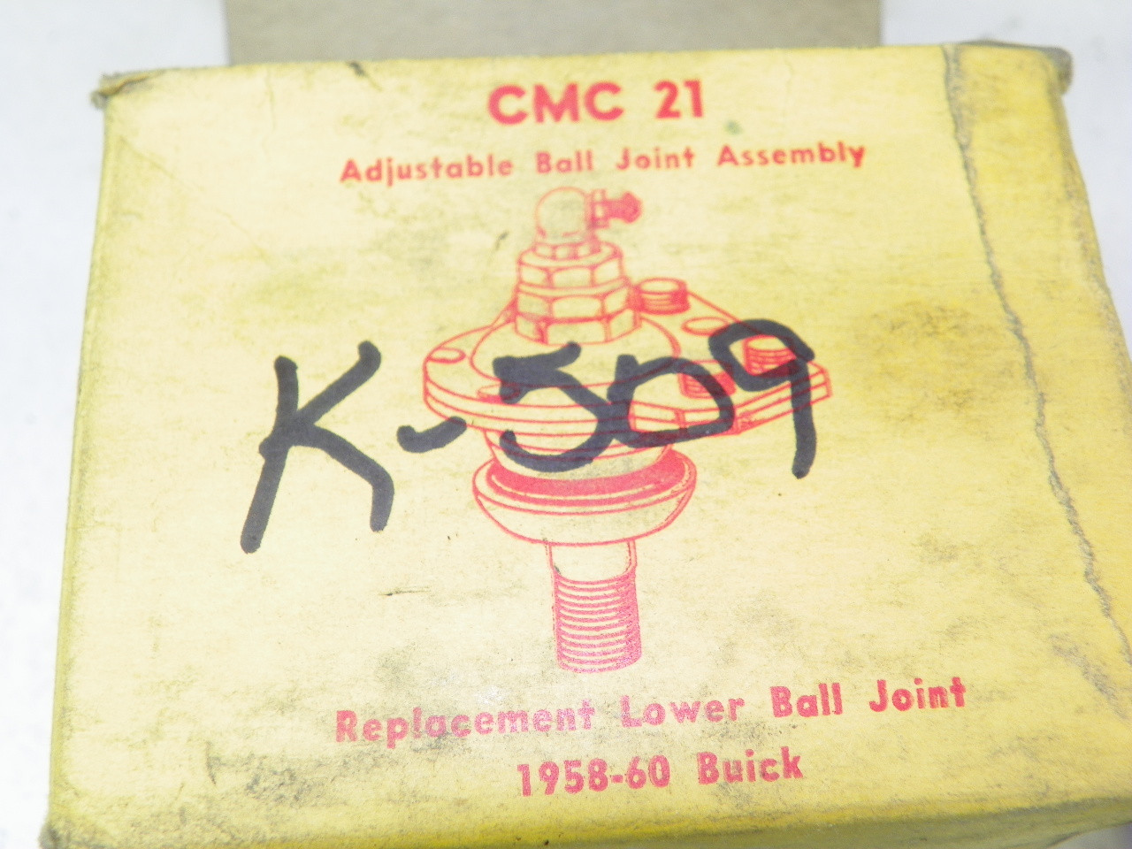 Carlson CMC-21 Lower Ball Joint for 1958-1960 Buick front suspension restoration. - Image 3