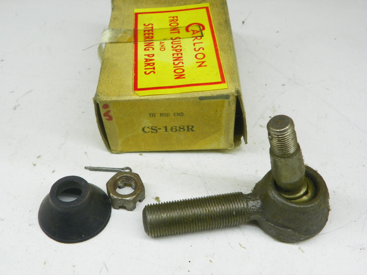 Carlson CS-168R Tie Rod End for 1949-1957 Nash Hudson steering restoration. - Image 1