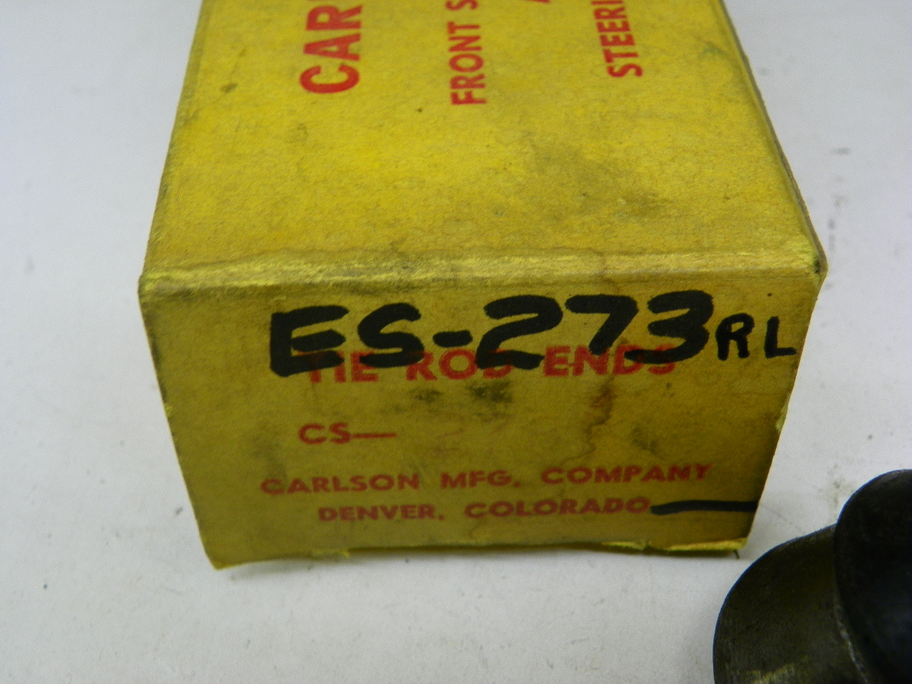 Carlson ES-273RL Outer Tie Rod End for 1960-1962 Ford Falcon Mercury Comet restoration. - Image 3