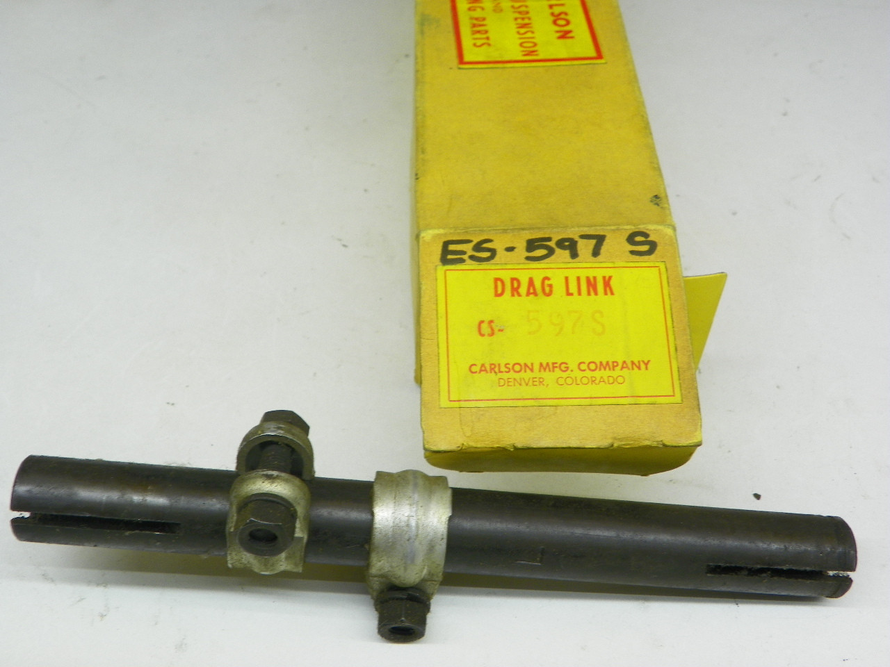 Carlson CS-597S Drag Link Sleeve for 1958 1959 Chevrolet Bel Air Impala steering restoration. - Image 1