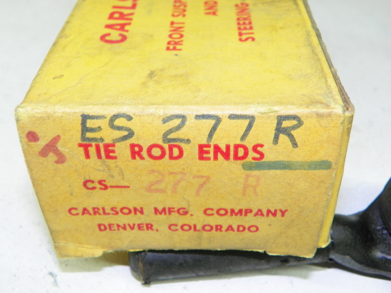 Carlson CS-277R Tie Rod End for 1960-1961 Dodge Lancer Plymouth Valiant restoration. - Image 2