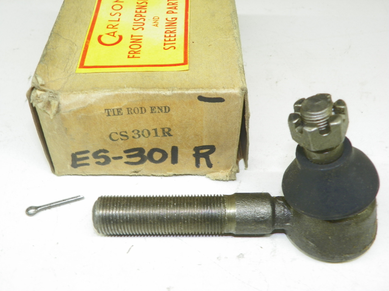 Carlson CS301R Tie Rod End for 1961-1963 Pontiac (Exc. Tempest) Right Outer restoration. - Image 1