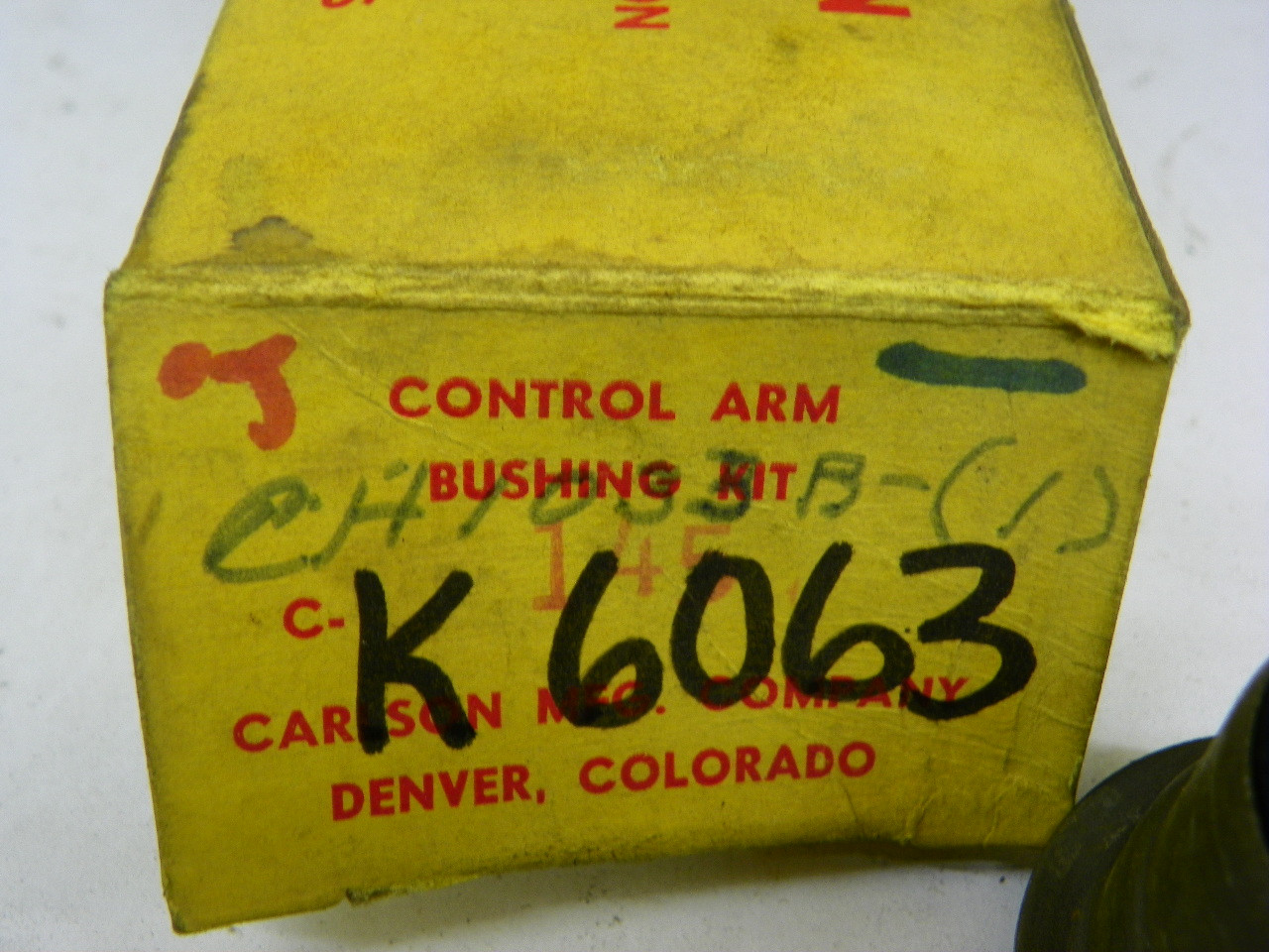 Carlson K6063 Upper Control Arm Bushing Kit for 1962-1967 Chevrolet Chevy II Nova restoration. - Image 3