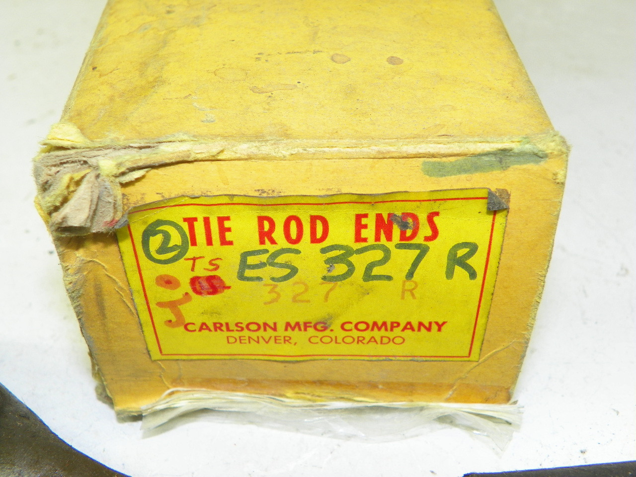 Carlson ES327R Right Outer Tie Rod End for 1964-1966 Ford Mustang Falcon Comet 6 Cyl Power Steering restoration. - Image 3