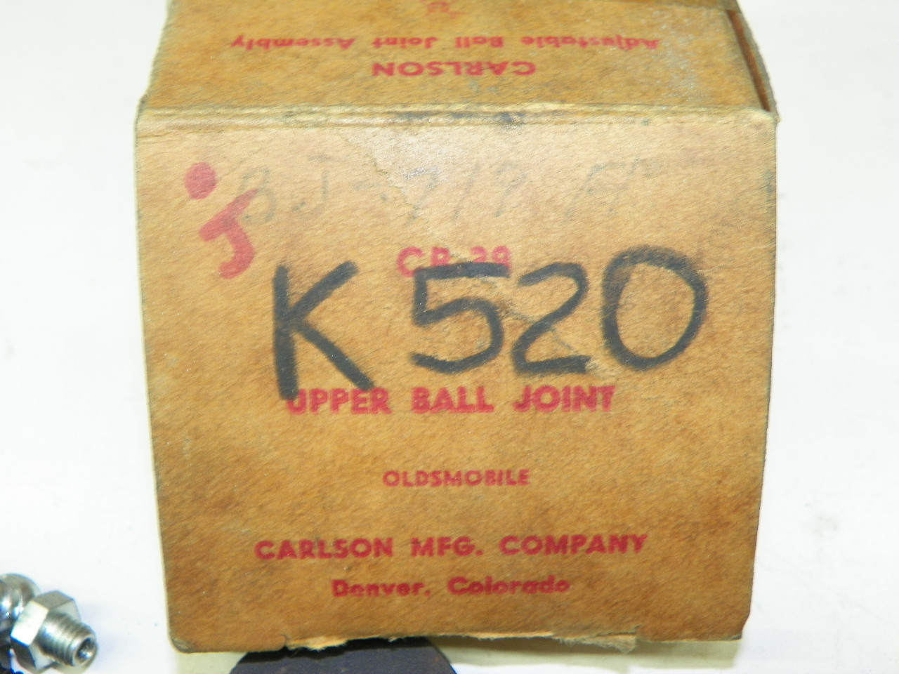 Carlson K520 Upper Ball Joint for 1959 Oldsmobile Dynamic 88 Super 88 restoration. - Image 3