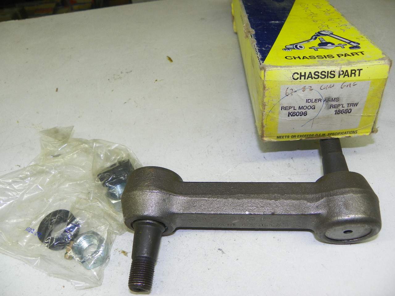 Moog K6096 Idler Arm for 1967-1970 Chevrolet GMC Truck restoration. - Image 1
