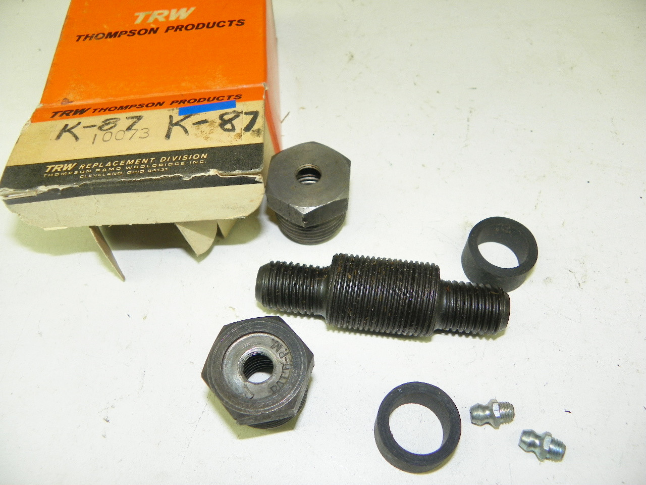 TRW 10073 Upper Support Pin Kit for 1947-1955 Kaiser-Frazer 1951-1954 Packard All Models restoration. - Image 1