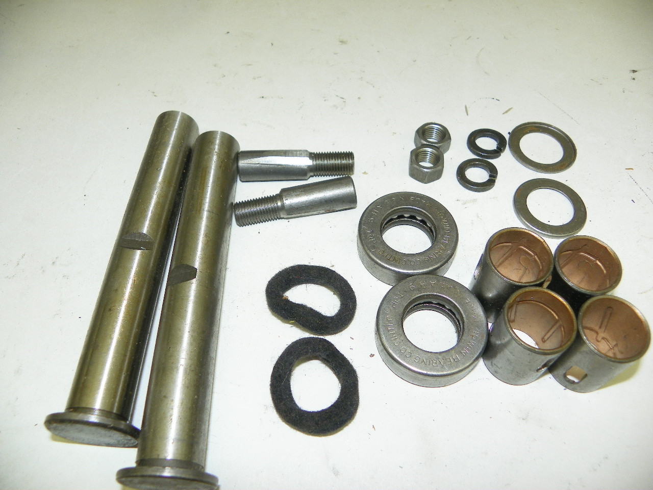 McQuay Norris KA-189 King Bolt Set for 1953-1956 Ford F100 F250 1/2-Ton 3/4-Ton trucks restoration. - Image 4