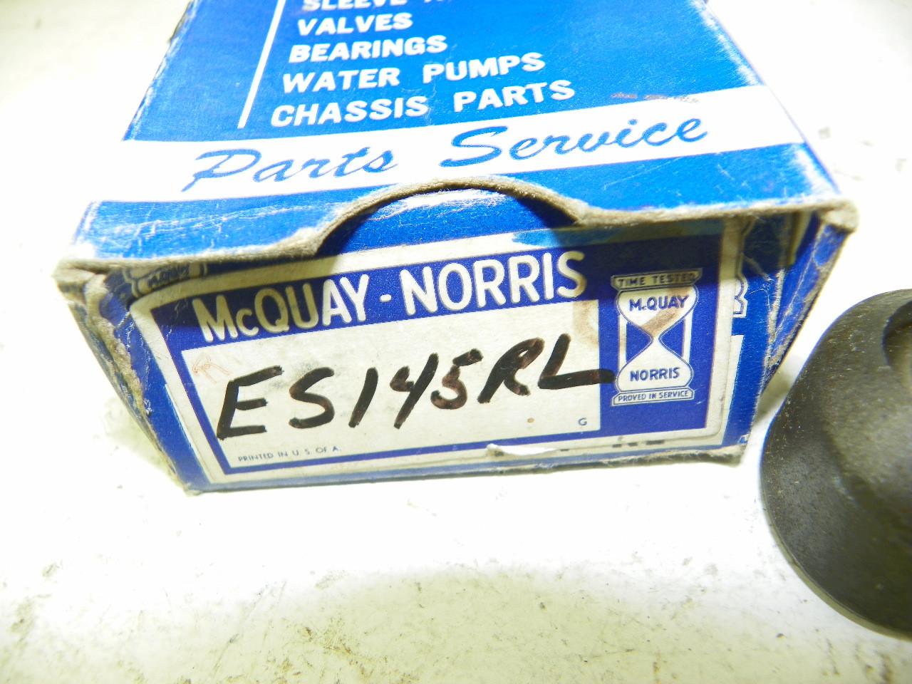 McQuay-Norris ES145RL Tie Rod End for 1948-1959 Jeep Passenger Cars and Trucks NORS restoration. - Image 3