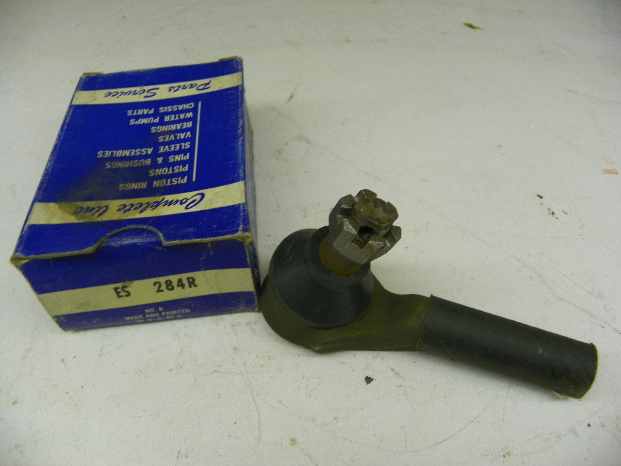 McQuay Norris ES284R Right Outer Tie Rod End for 1960-61 Chrysler Imperial steering restoration. - Image 1