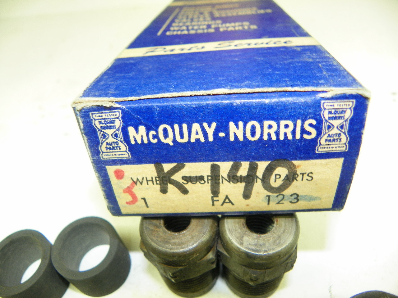 McQuay-Norris FA-123 Control Arm Shaft Assembly for 1949-1952 Pontiac restoration. - Image 3