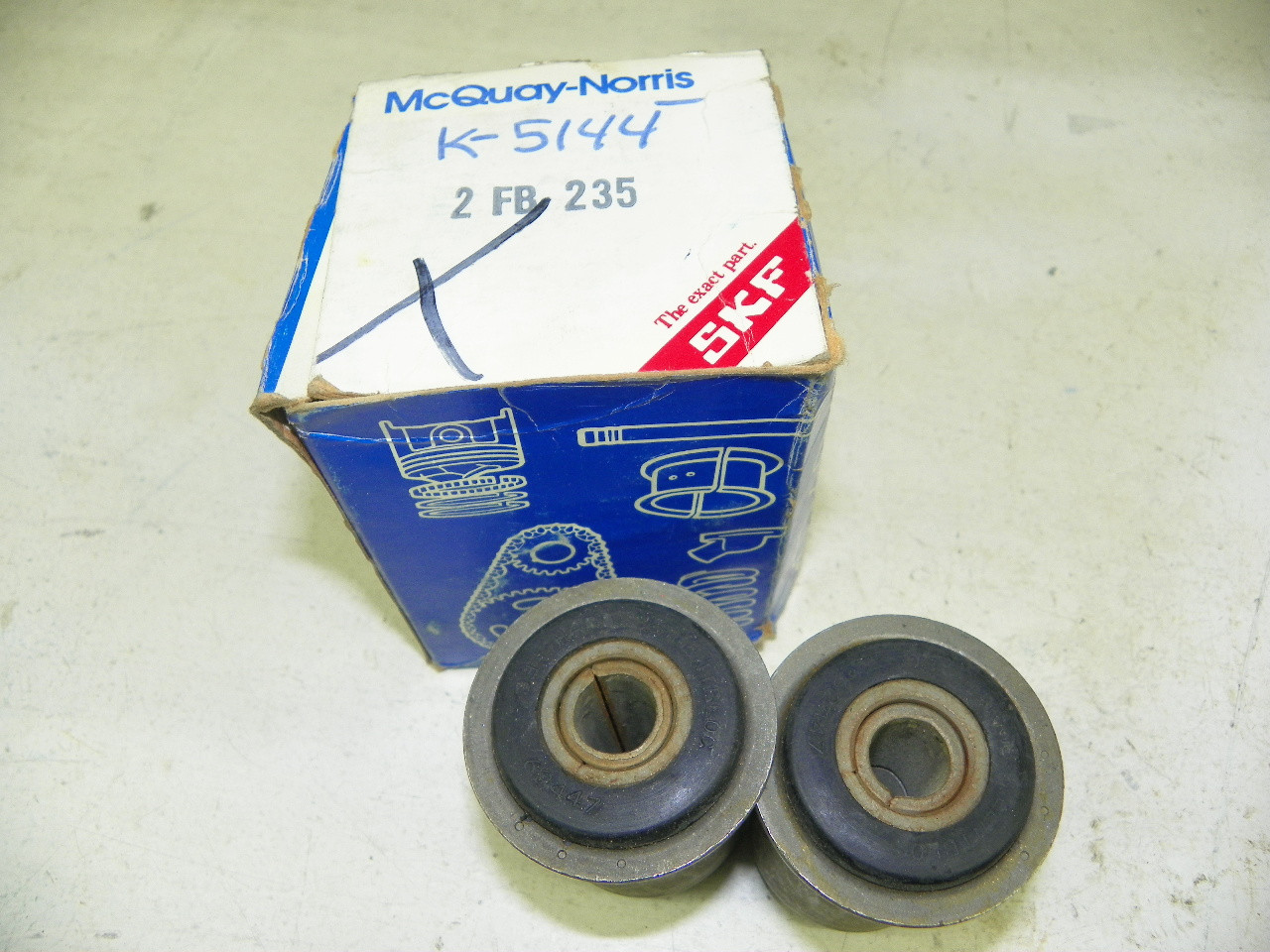 McQuay-Norris FB-235 Lower Control Arm Bushing for 1964-1970 GM A-Body restoration. - Image 1
