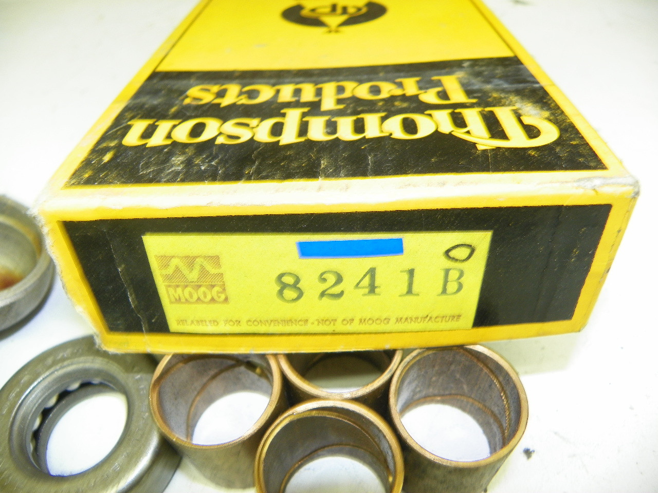 Moog 8241B King Pin Set NORS for vintage auto restoration. - Image 2