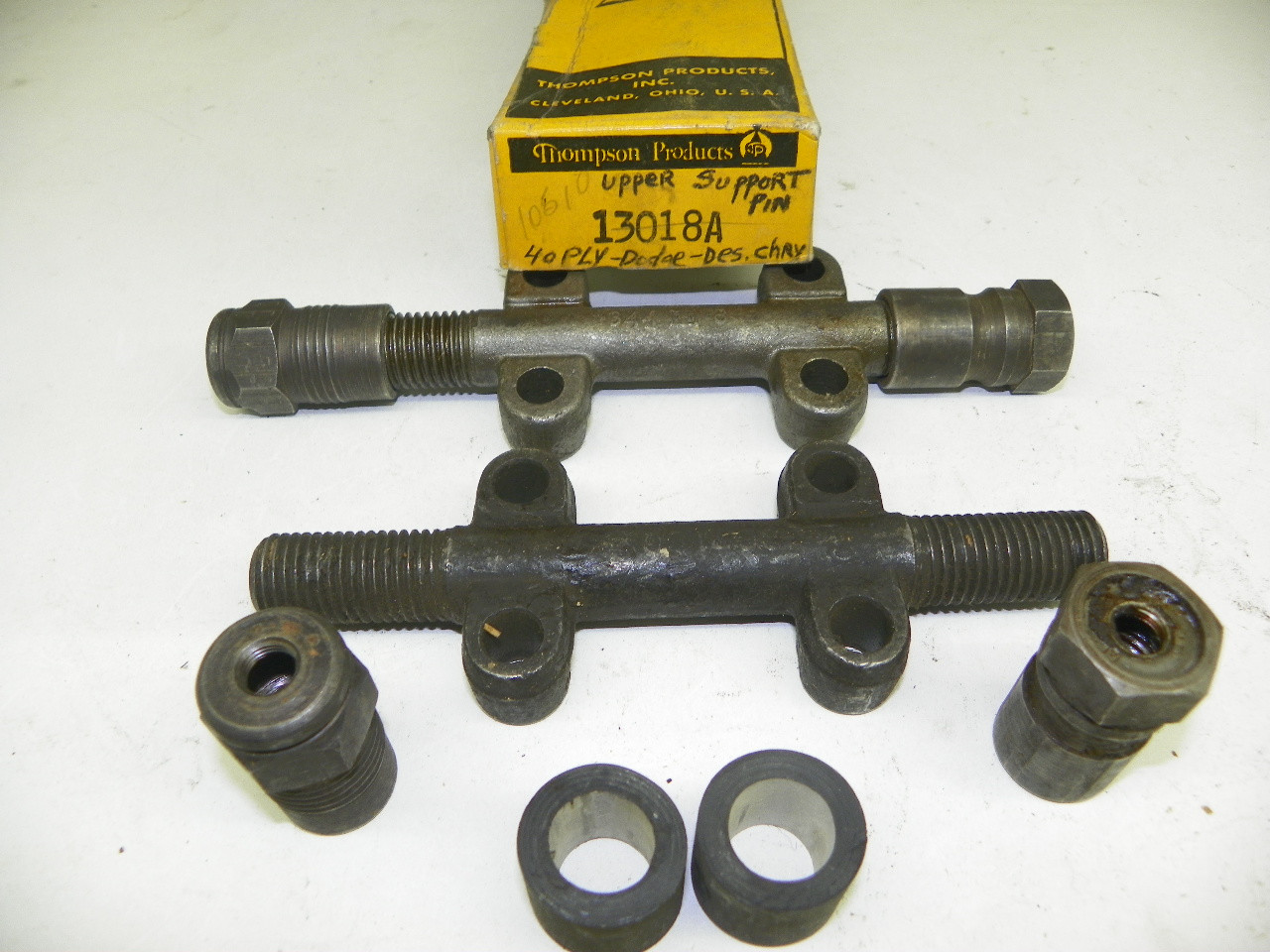 Thompson Products 13018A Upper Control Arm Inner Kits for 1941-1954 Chrysler De Soto Dodge Plymouth 6 Cyl restoration. - Image 1