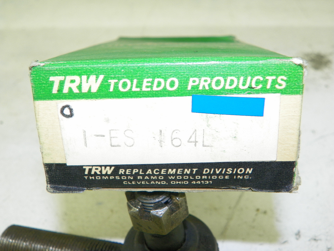 TRW ES164L Tie Rod End for 1947-1949 Studebaker Commander Left Outer restoration. - Image 3