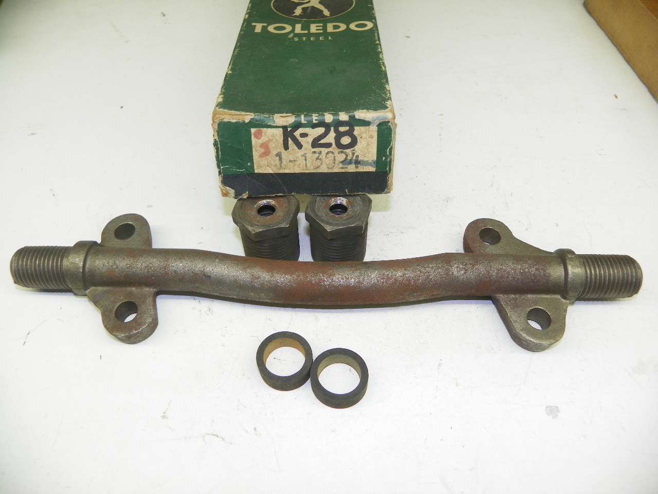 Toledo Steel K-28 Lower Control Arm Shaft Kit for 1939-1948 Chevrolet All Models restoration. - Image 1