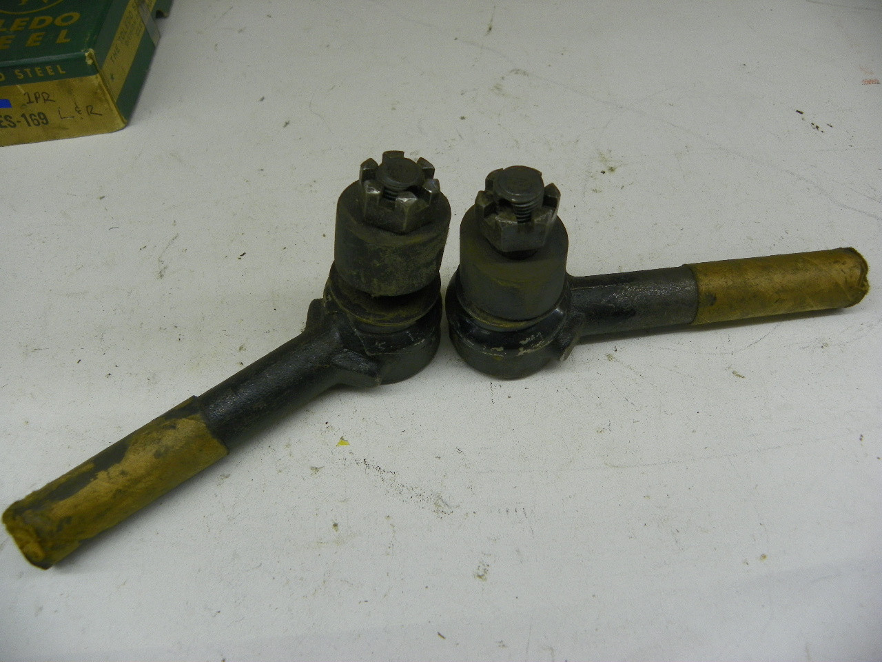 Toledo Steel ES-169L ES-169R Tie Rod End Pair for 1949-1951 Nash Model 60 restoration. - Image 5