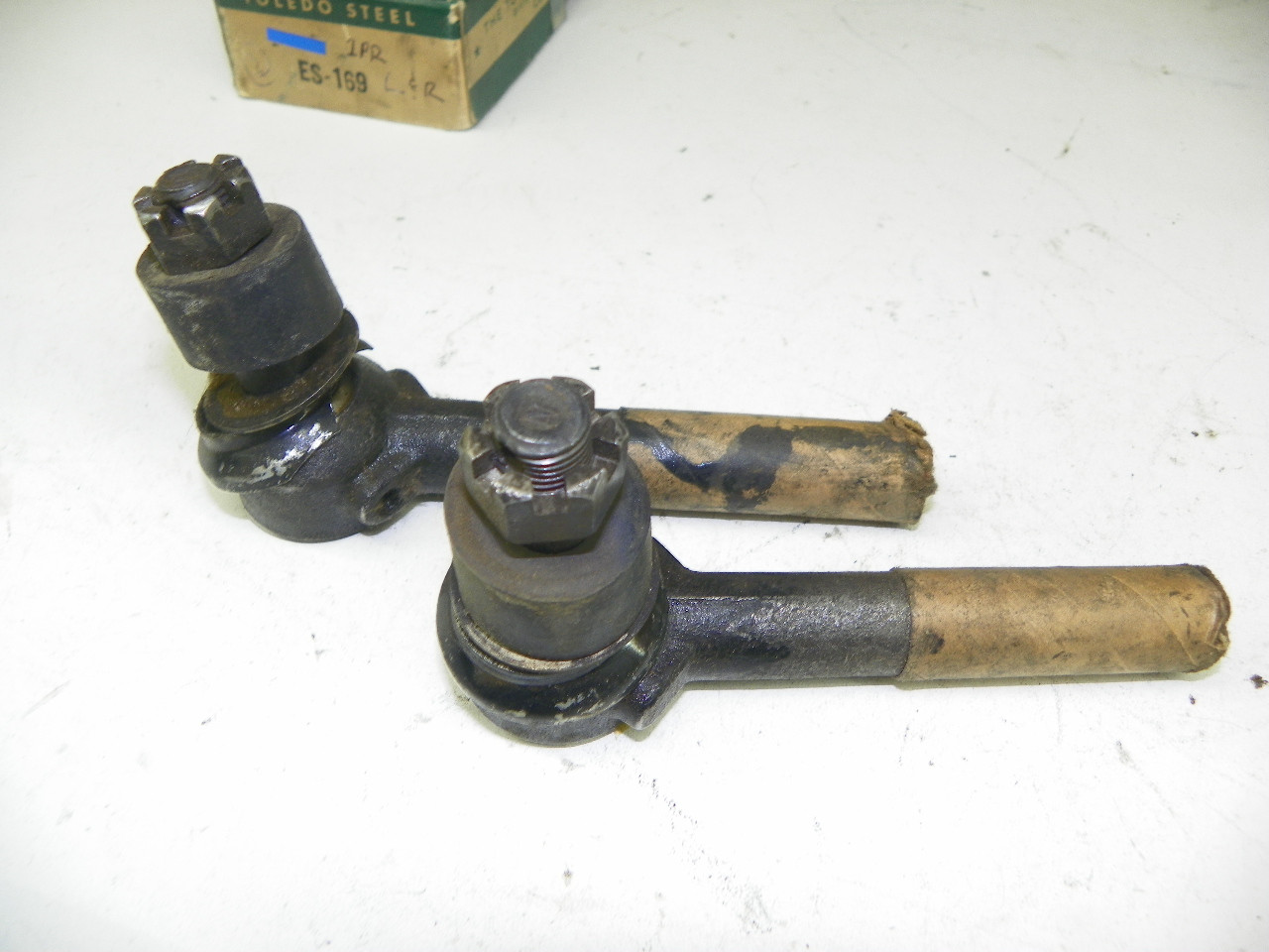 Toledo Steel ES-169L ES-169R Tie Rod End Pair for 1949-1951 Nash Model 60 restoration. - Image 8