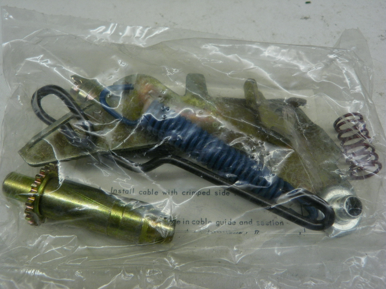 Lee 2533 Brake Self-Adjuster Kit for 1963-1978 GM Buick Oldsmobile Chevrolet Pontiac 9.5" drum brake restoration. - Image 4