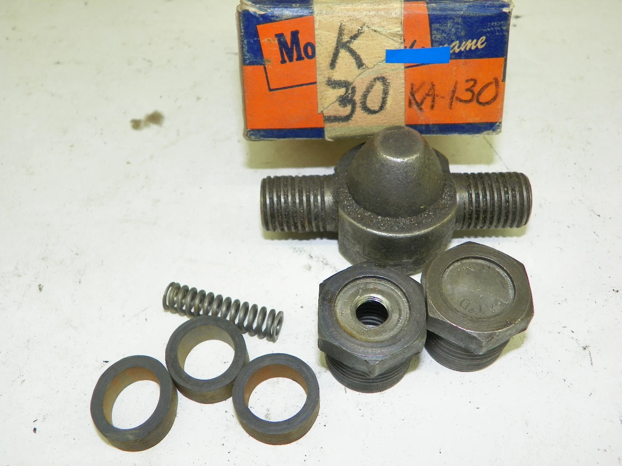 Moog KA-130 Drag Link Repair Kit for 1941-1946 Studebaker Champion restoration. - Image 1