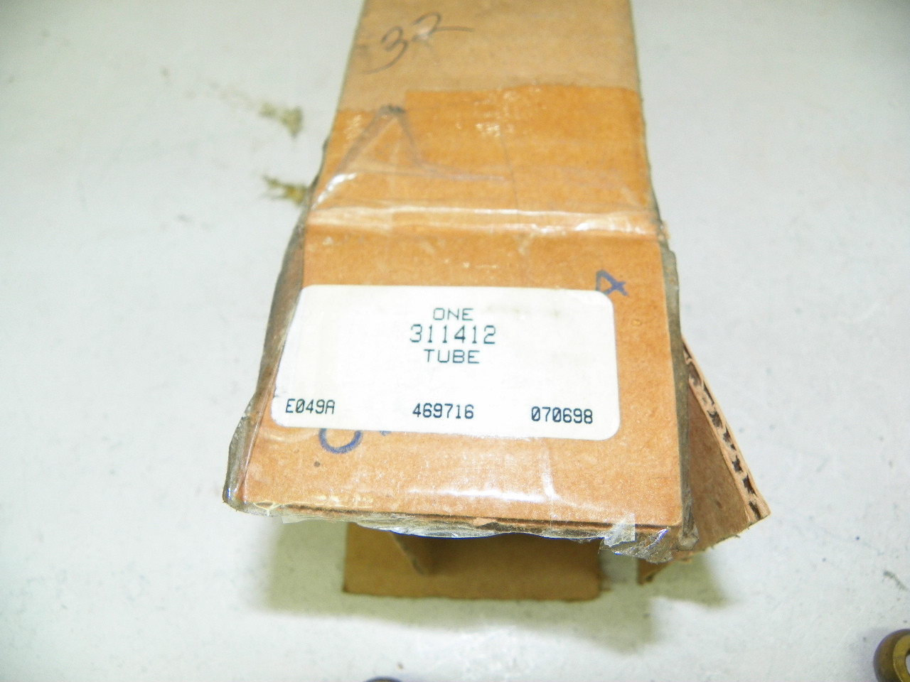 Ford 311412 Fuel Leak Off Line for 1954-1964 Ford Tractors with 134 and 172 Diesel Engines restoration. - Image 2