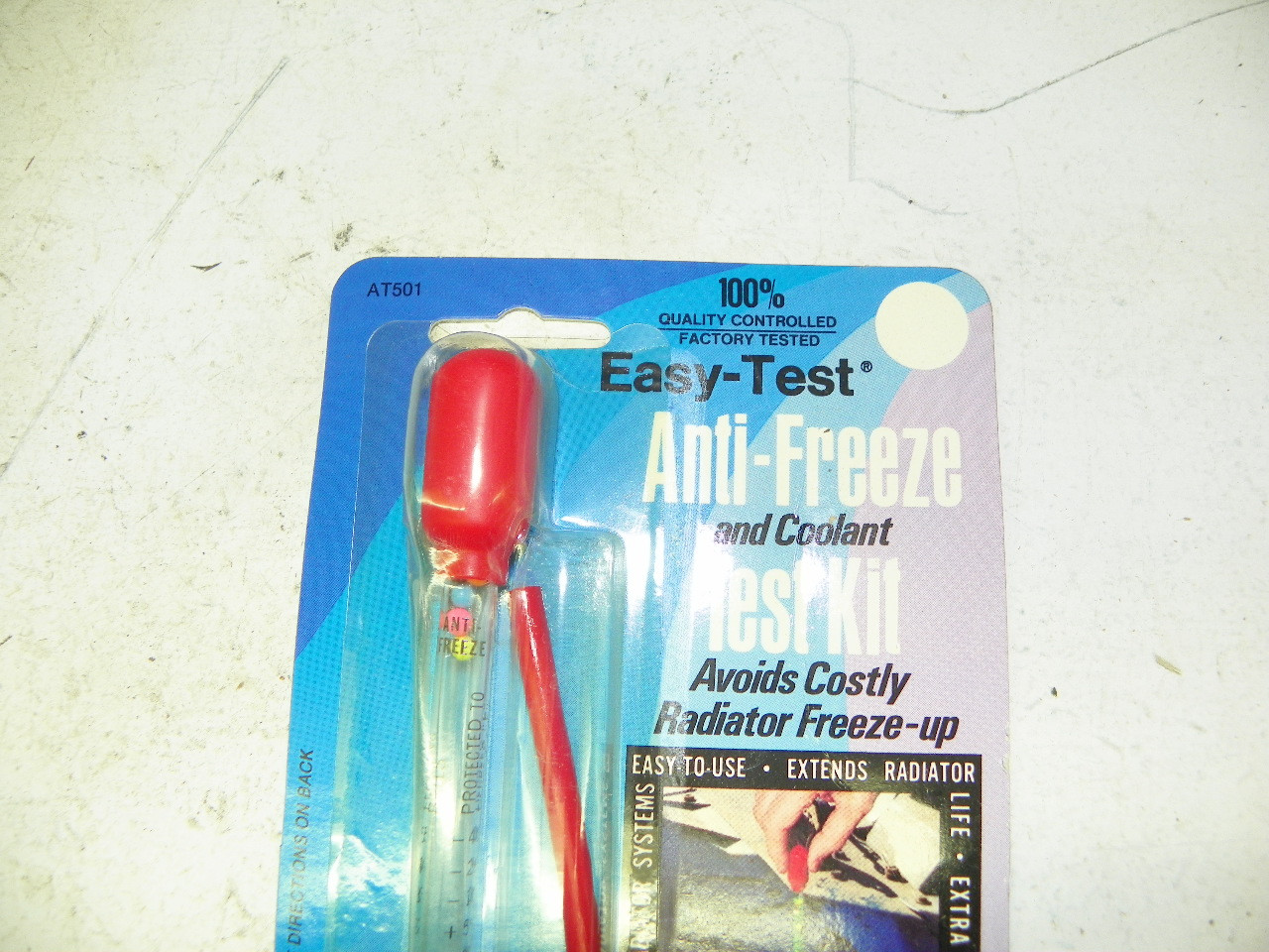 Easy-Test AT501 Anti-Freeze Coolant Test Kit for universal automotive restoration. - Image 2