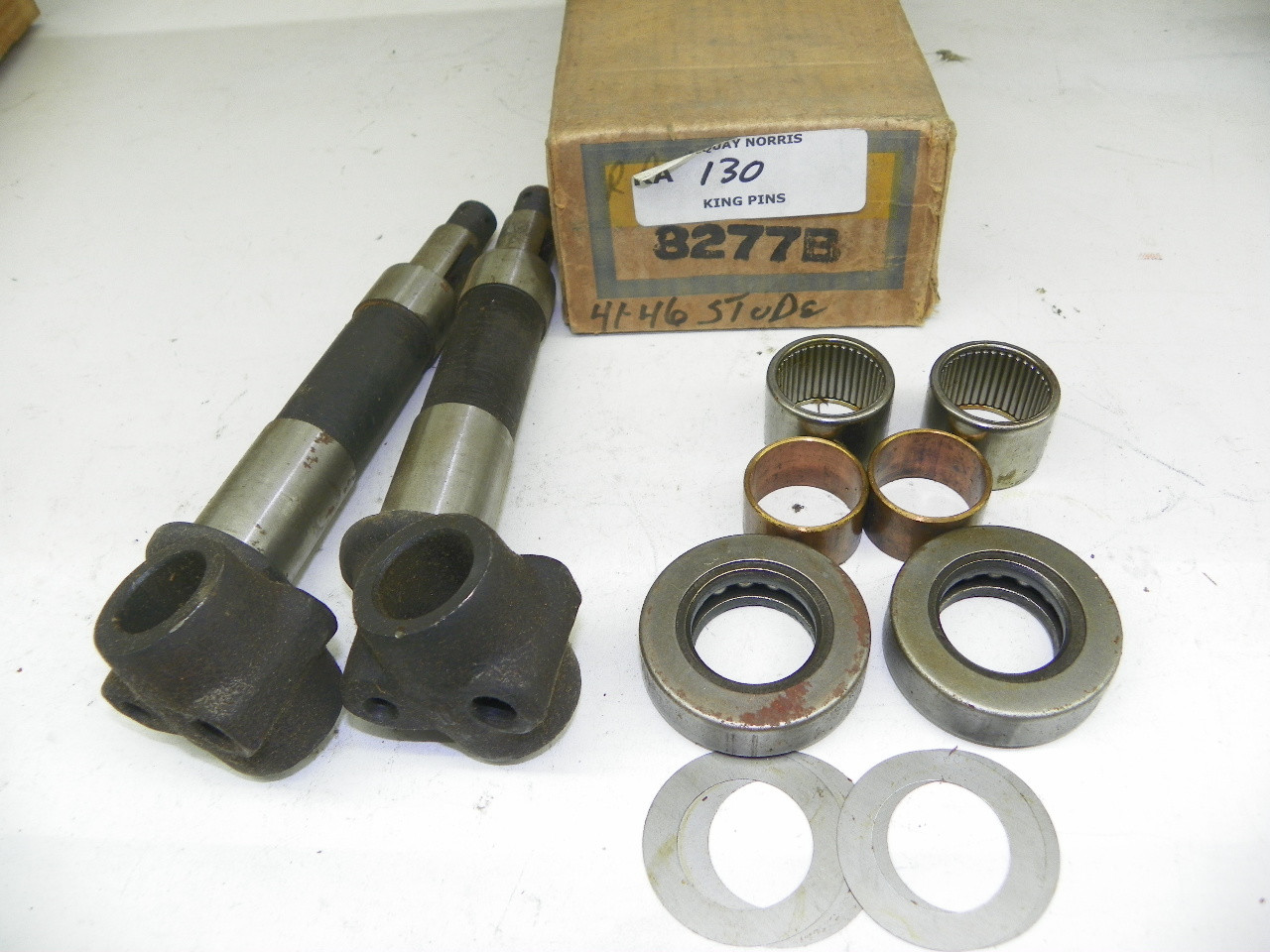 McQuay Norris KA-130 King Pin Set for 1941-1946 Studebaker Champion 6 Cyl restoration. - Image 1