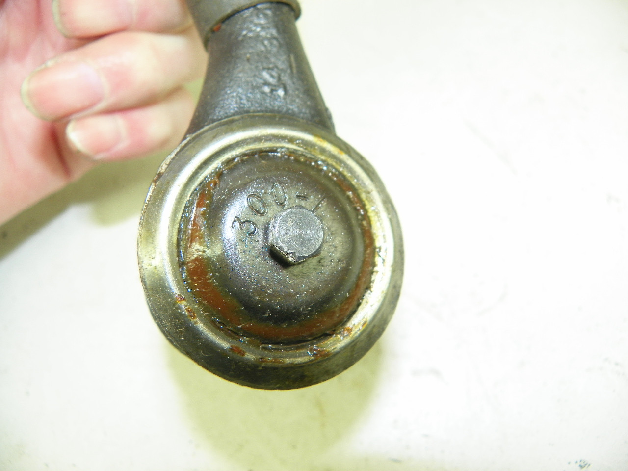 TRW ES300L Left Outer Tie Rod End for 1961-1962 Oldsmobile Power Steering restoration. - Image 7