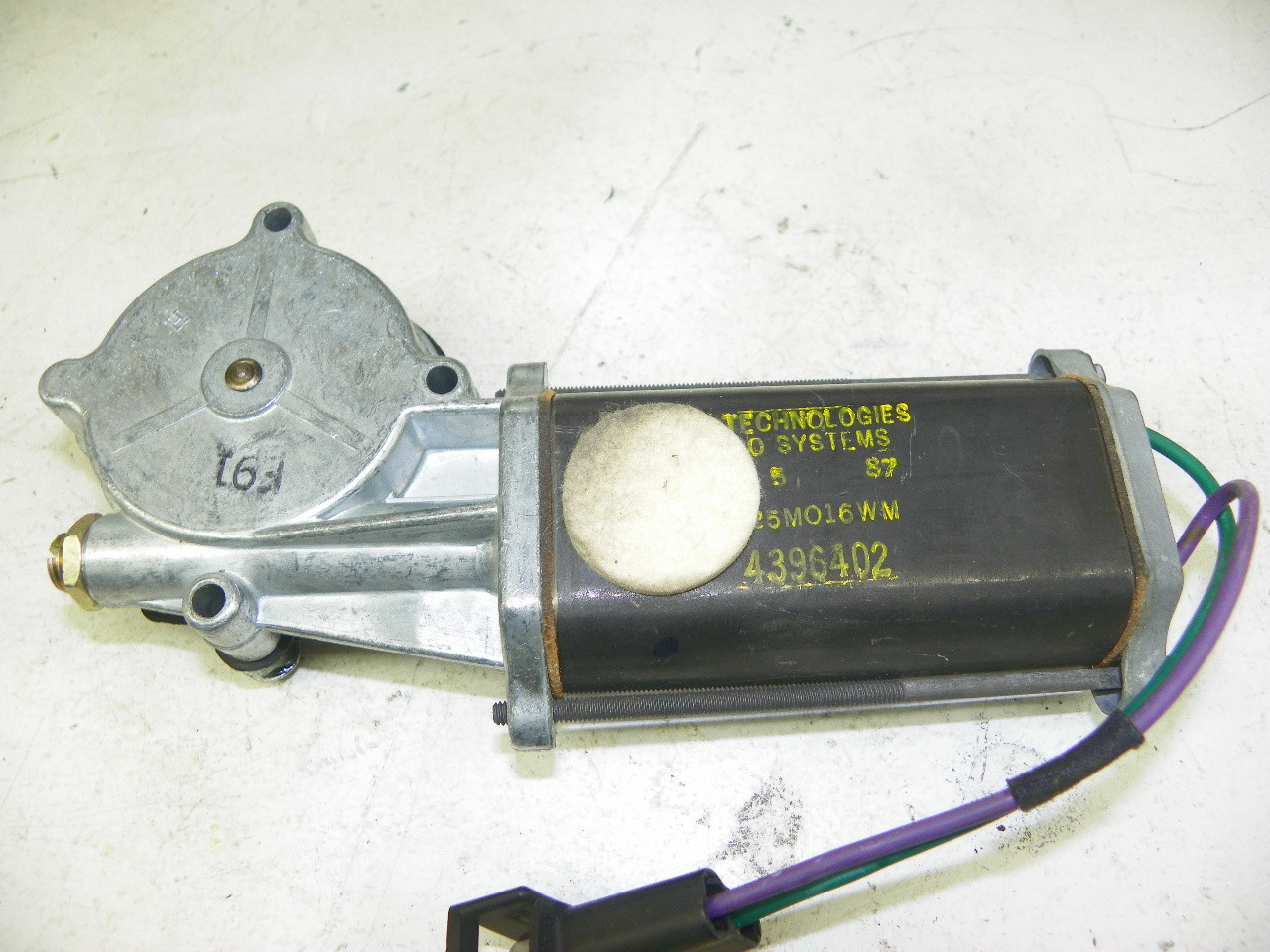 ACI 86600 Window Lift Motor for 1982-1990 Chrysler Dodge Plymouth Front Right restoration. - Image 6