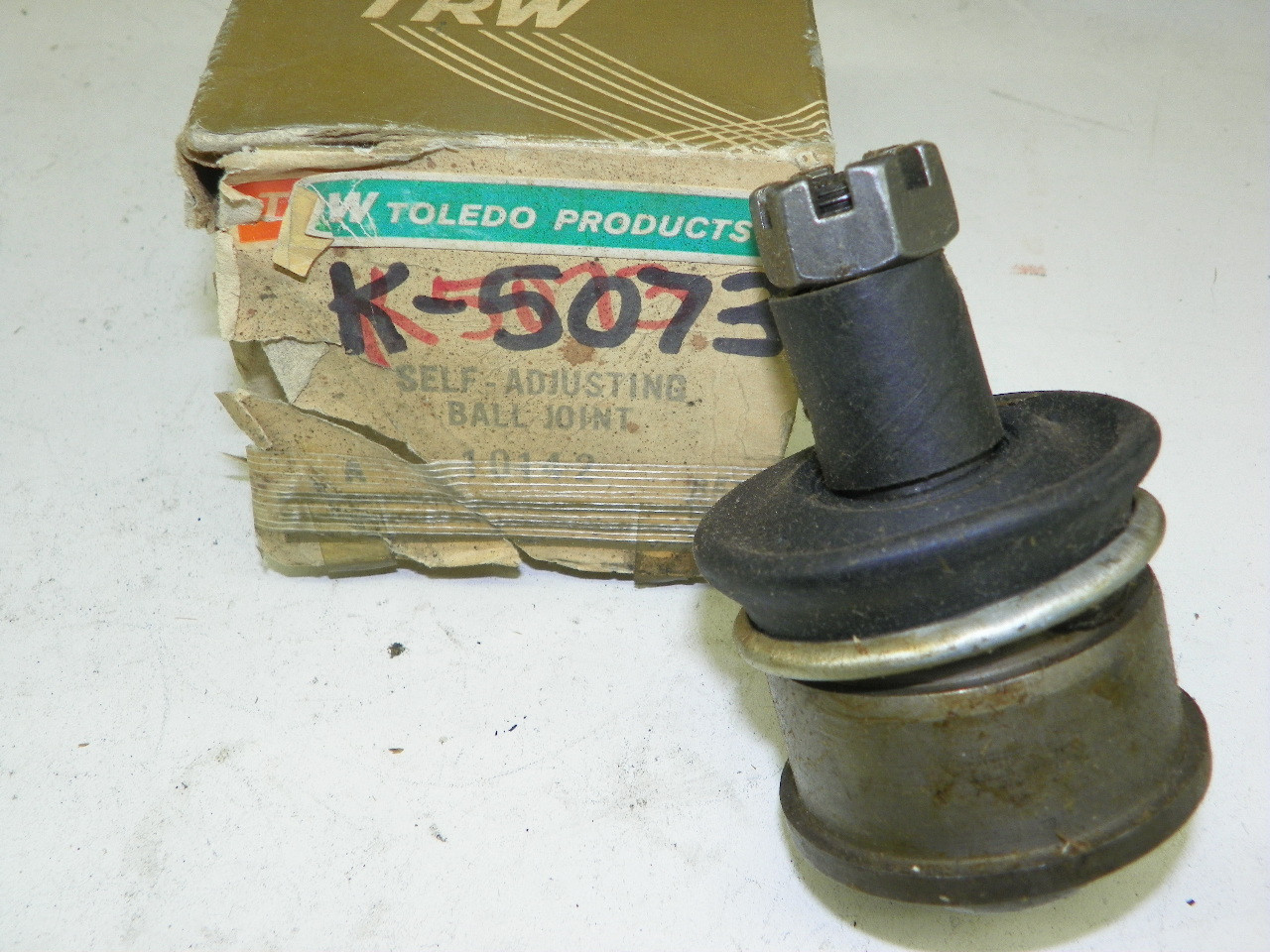 TRW 10142 Lower Ball Joint for 1961-1967 Cadillac Oldsmobile front suspension restoration. - Image 1