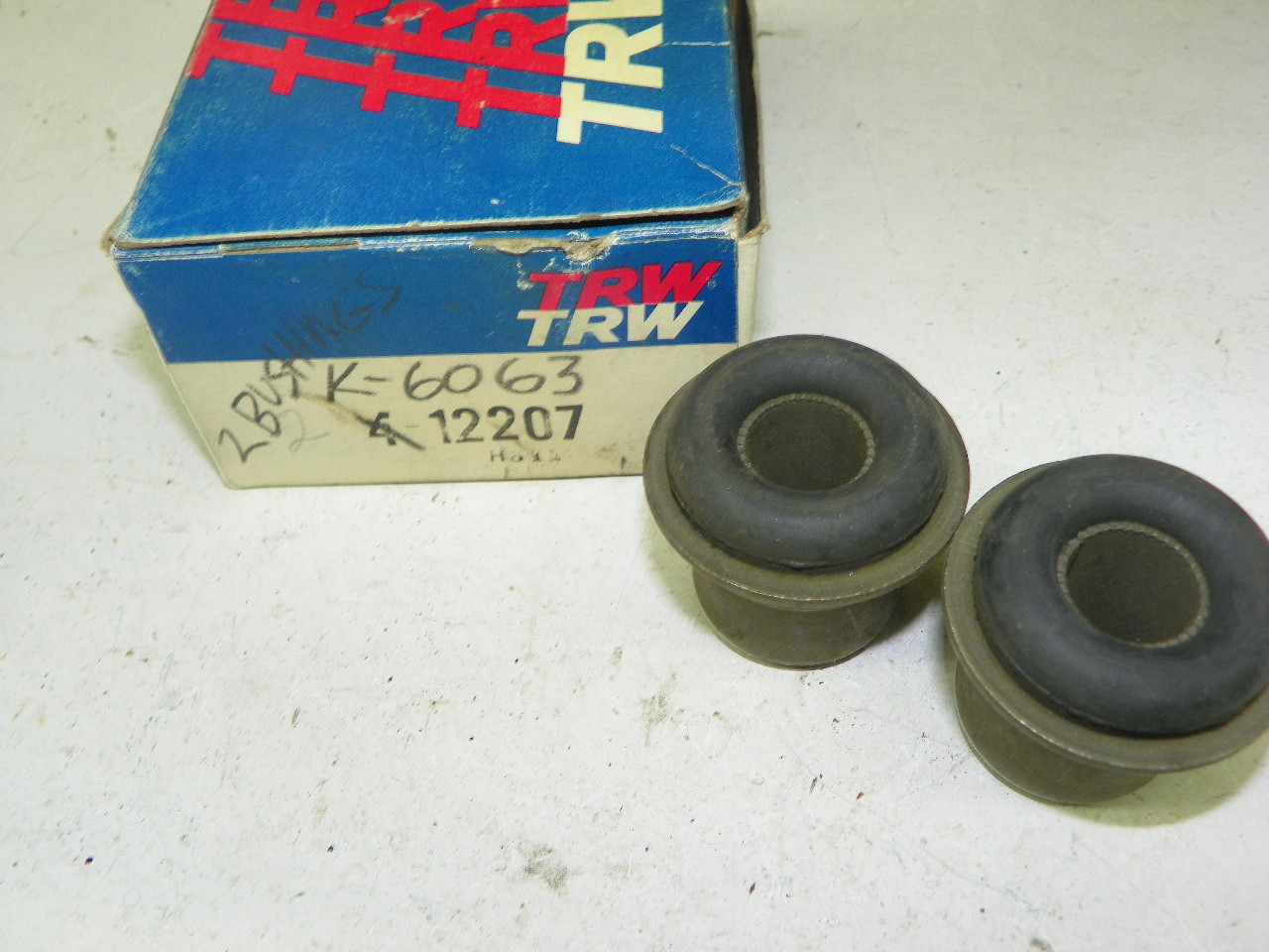 TRW 12207 Silent Bloc Bushing for 1962-1967 Chevrolet Chevy II Nova suspension restoration. - Image 1