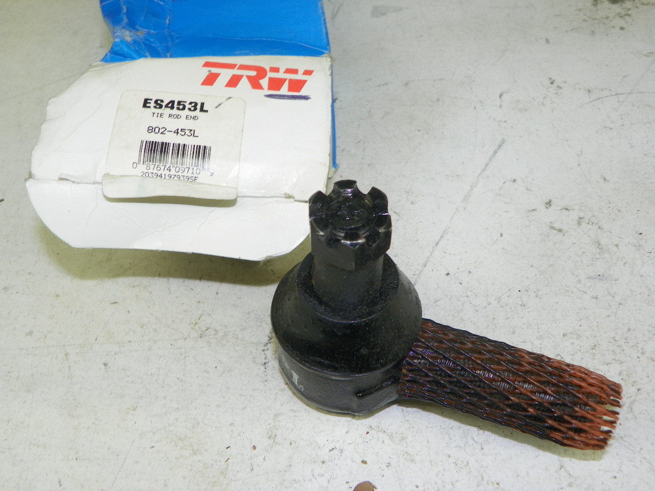 TRW ES453L Tie Rod End for 1974-1979 AMC Wagoneer Cherokee Truck Pitman Arm restoration. - Image 1