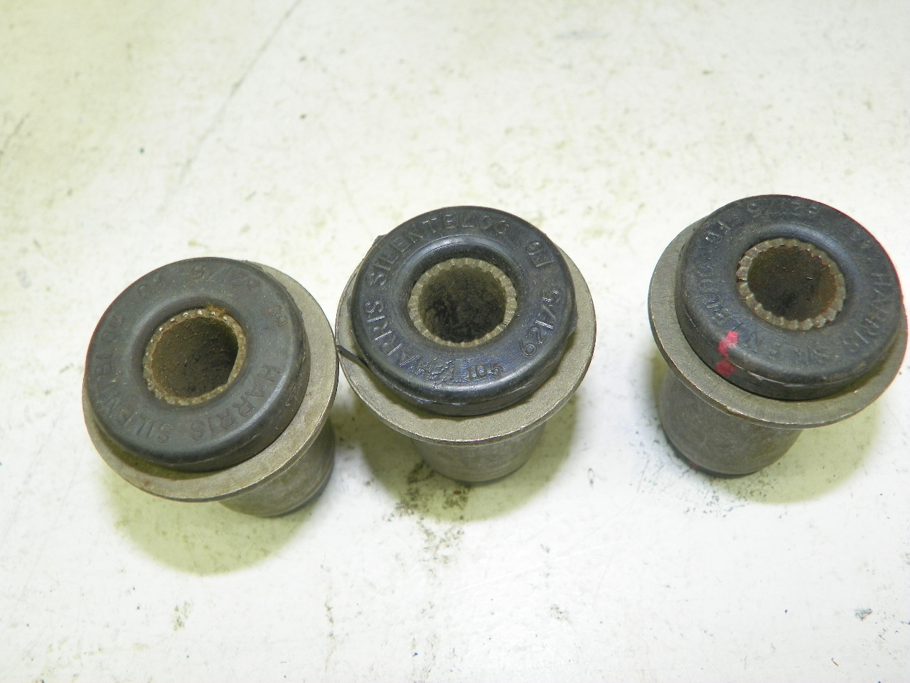 TRW 12168 Silent Bloc Bushing for 1957-1958 Chrysler DeSoto Dodge Plymouth front suspension restoration. - Image 4