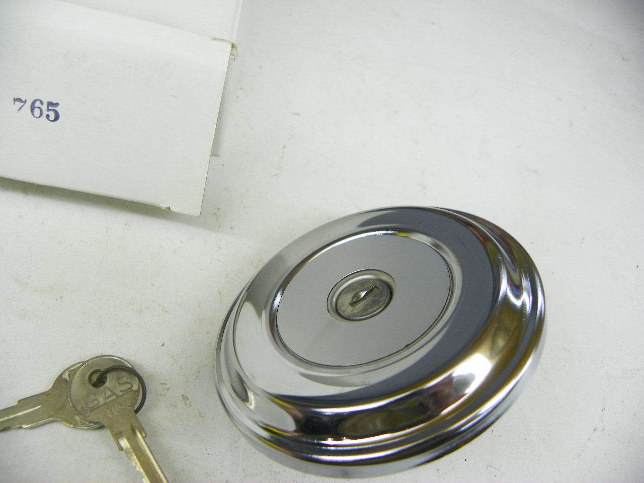 Vintage G765 Locking Gas Cap for 1973-1977 Ford F-Series Econoline restoration. - Image 3